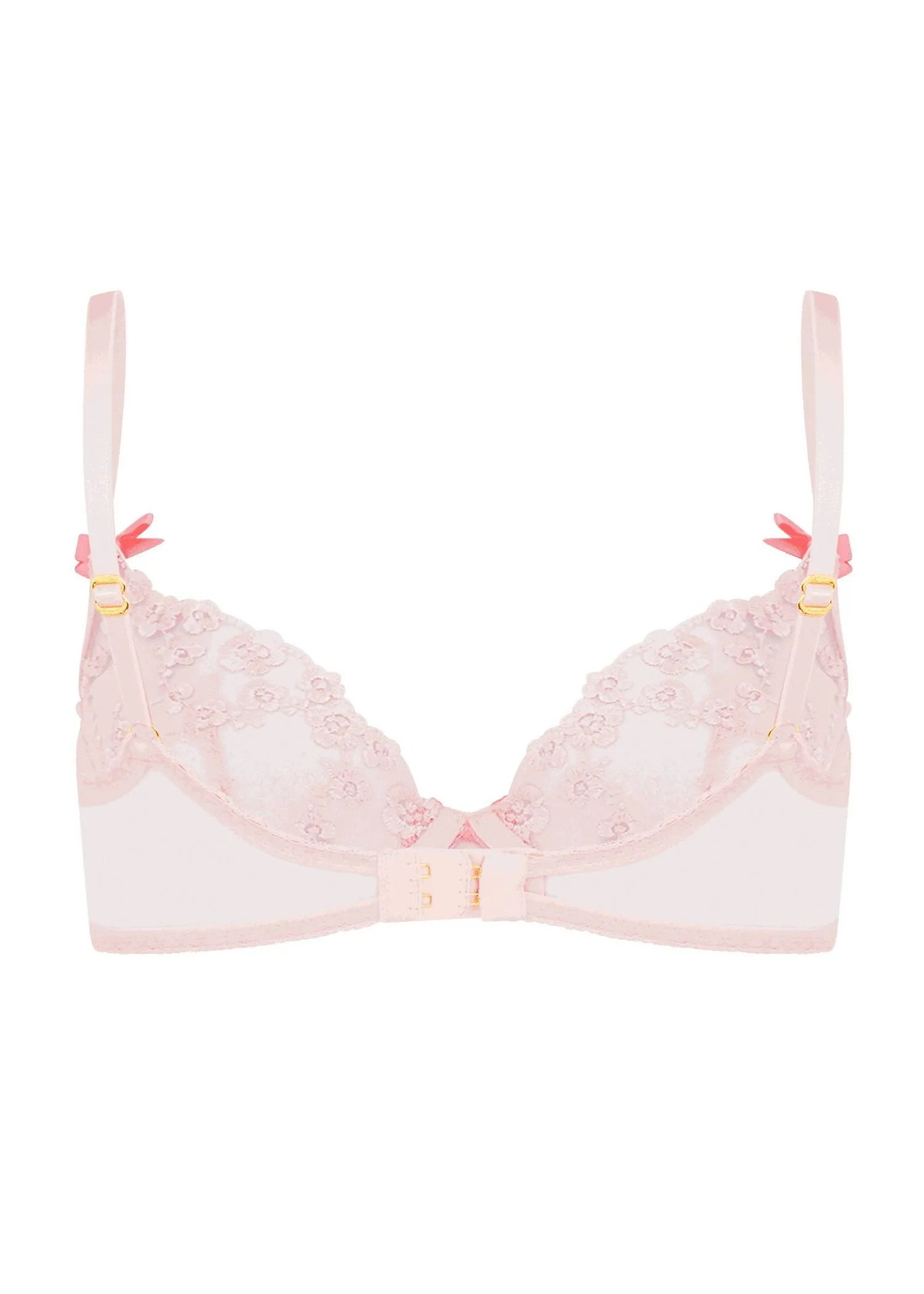 Adelie Bra (Baby Pink / Hot Pink)