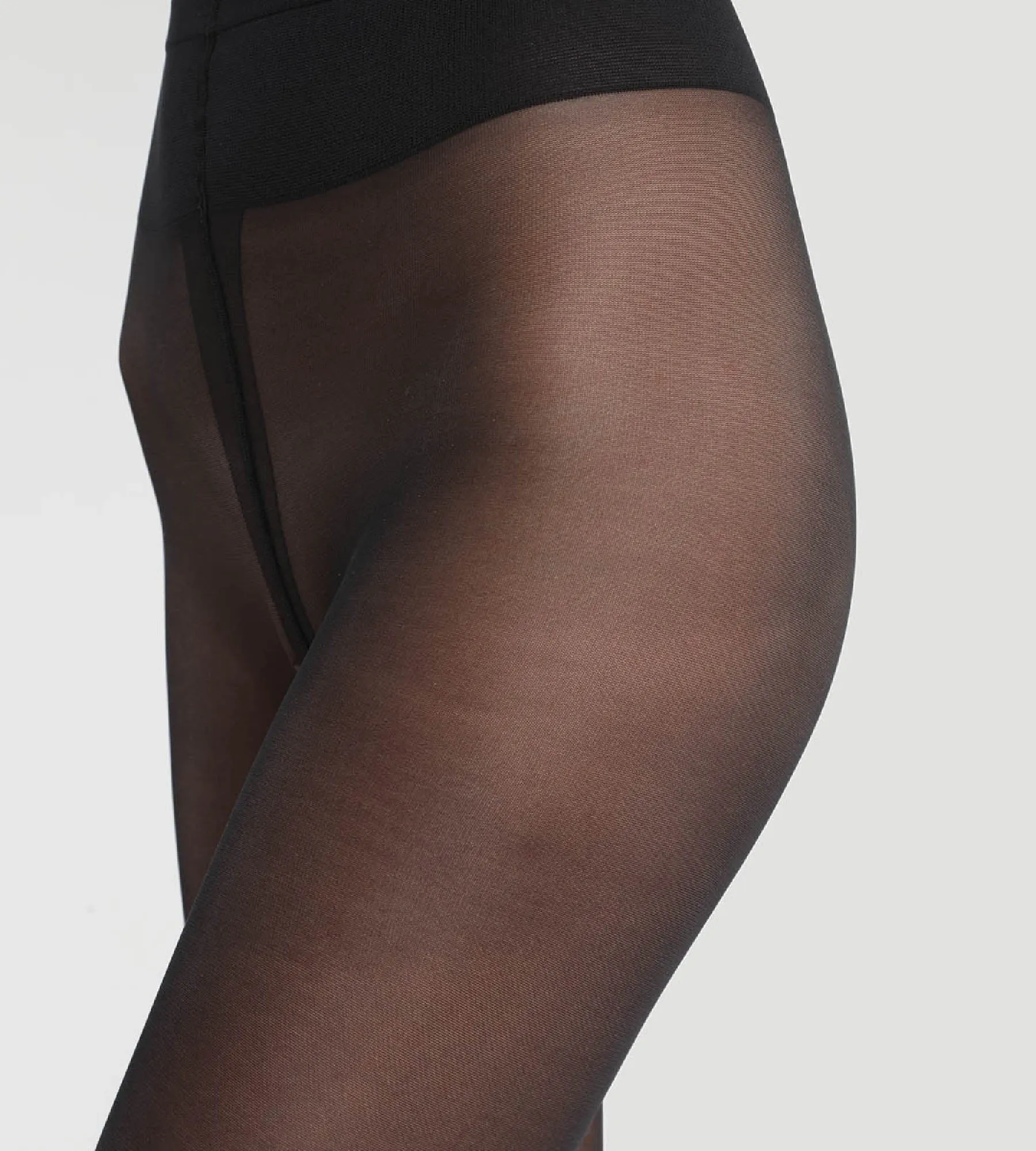 Black Diam's Jambes Fuseles 25 leg shaper tights