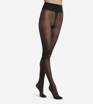Black Diam's Jambes Fuseles 25 leg shaper tights