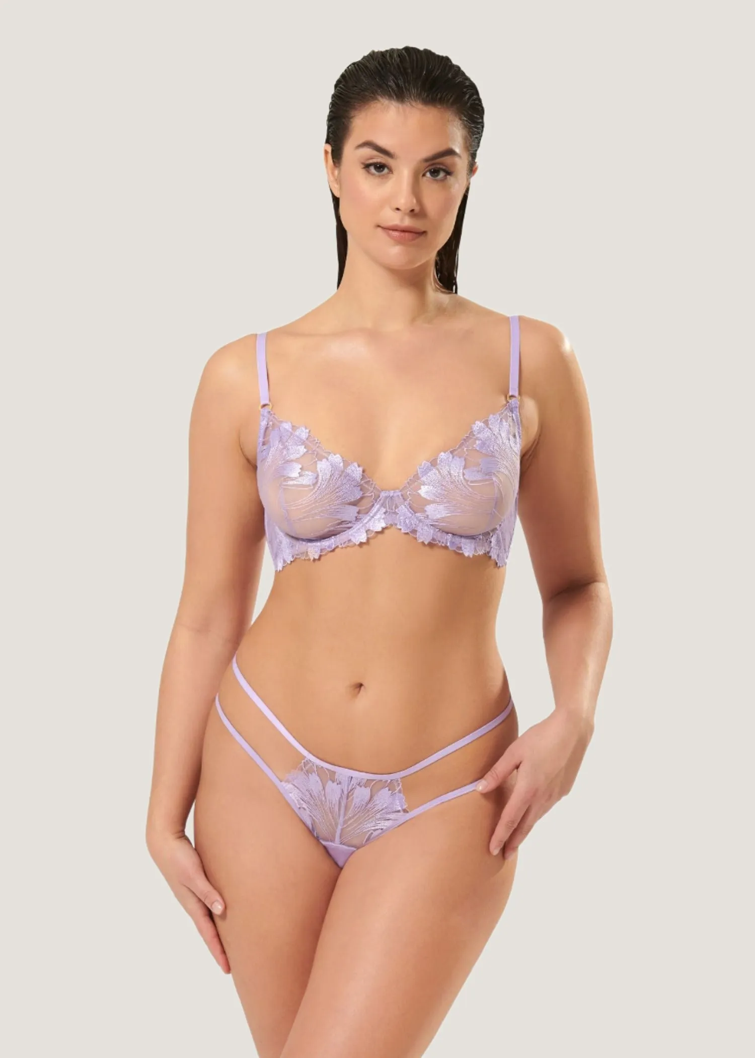 Colette Wired Bra (Purple Rose)