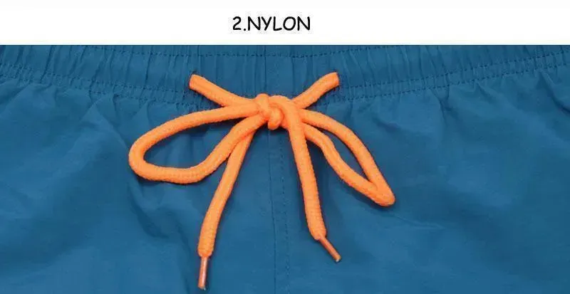 Drawstring Beach Shorts For Men