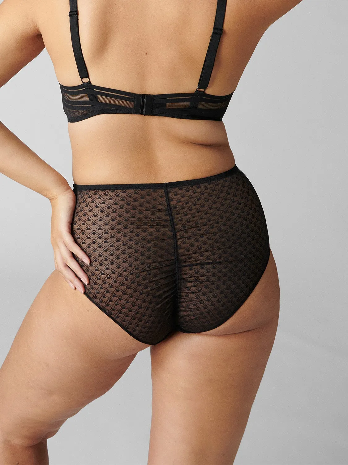 Iris Retro Brief - Black