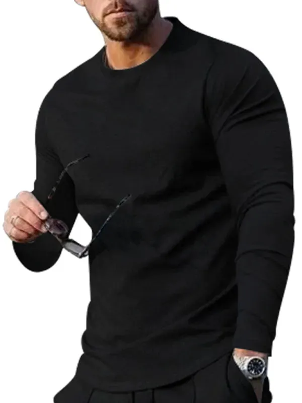 Men Sleek Casual Jogger Two-Piece Set