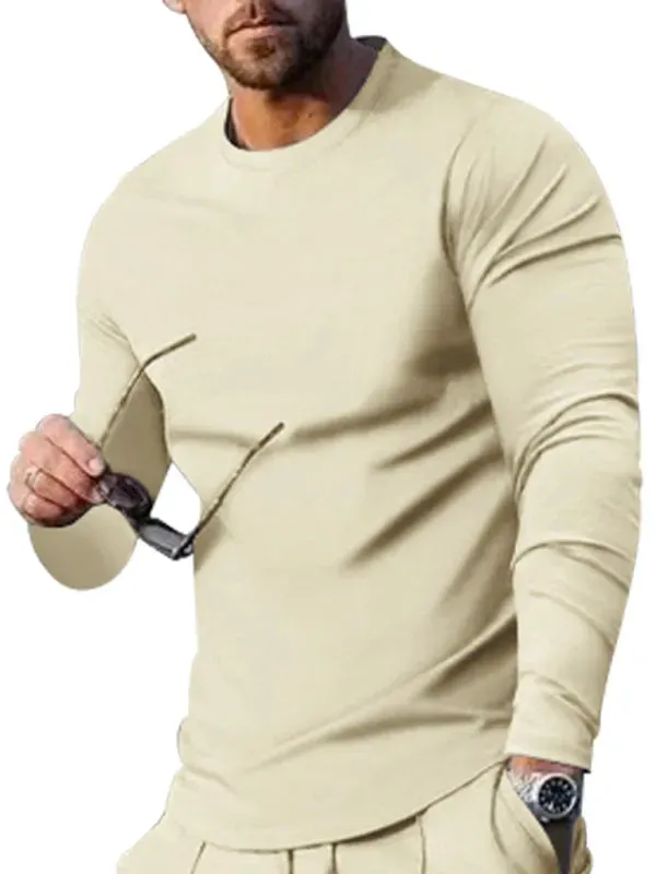 Men Sleek Casual Jogger Two-Piece Set