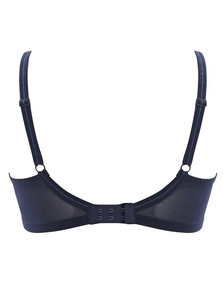 Panache Envy 7285 Navy Balconette Bra