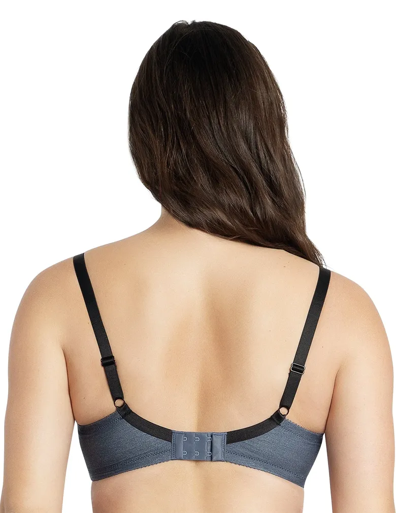 Parfait Casey 2801 Denim Blue Plunge Molded Bra
