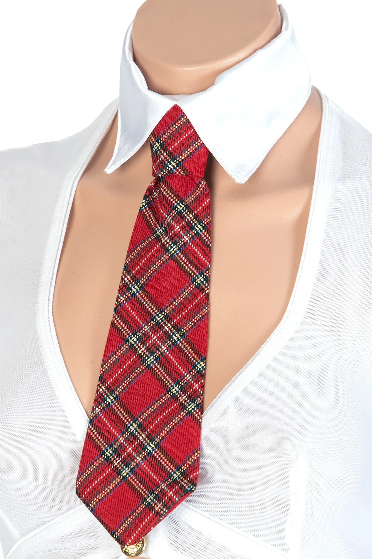 School Girl Collar with Tie