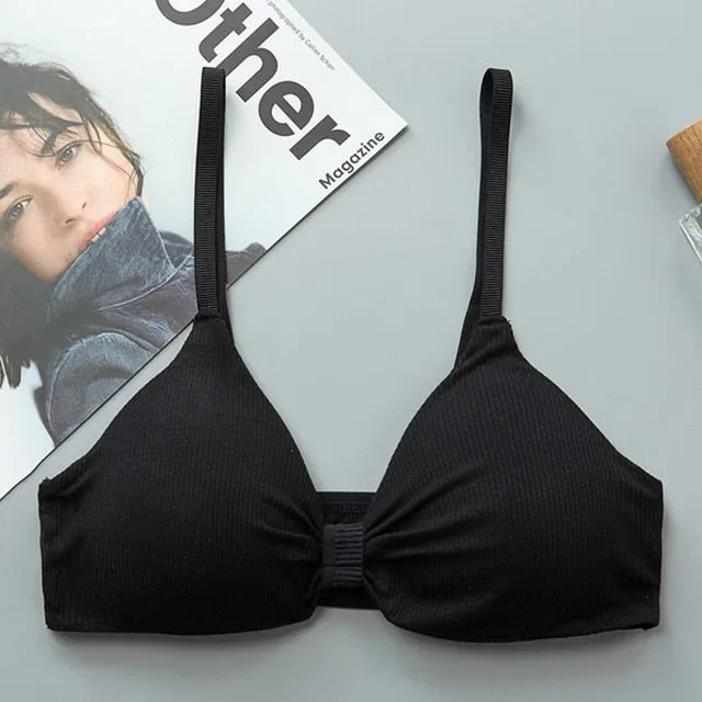 Sexy Bra Push Up Bras For Women Wireless Bralette Sexy Lingerie Seamless Women Underwear Soft Bra Comfort Cotton Brassiere