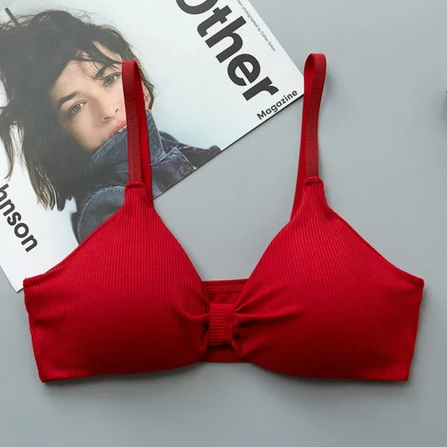 Sexy Bra Push Up Bras For Women Wireless Bralette Sexy Lingerie Seamless Women Underwear Soft Bra Comfort Cotton Brassiere