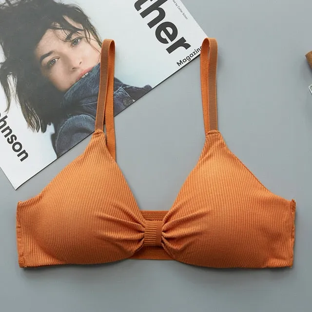 Sexy Bra Push Up Bras For Women Wireless Bralette Sexy Lingerie Seamless Women Underwear Soft Bra Comfort Cotton Brassiere