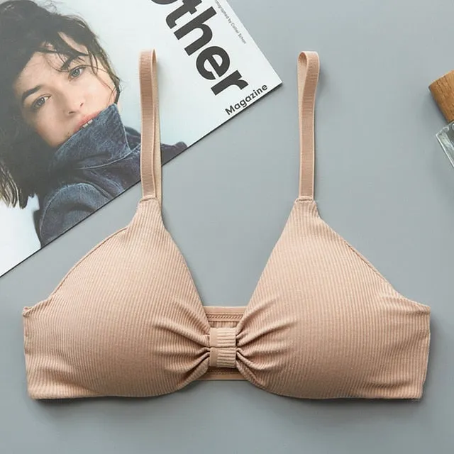Sexy Bra Push Up Bras For Women Wireless Bralette Sexy Lingerie Seamless Women Underwear Soft Bra Comfort Cotton Brassiere