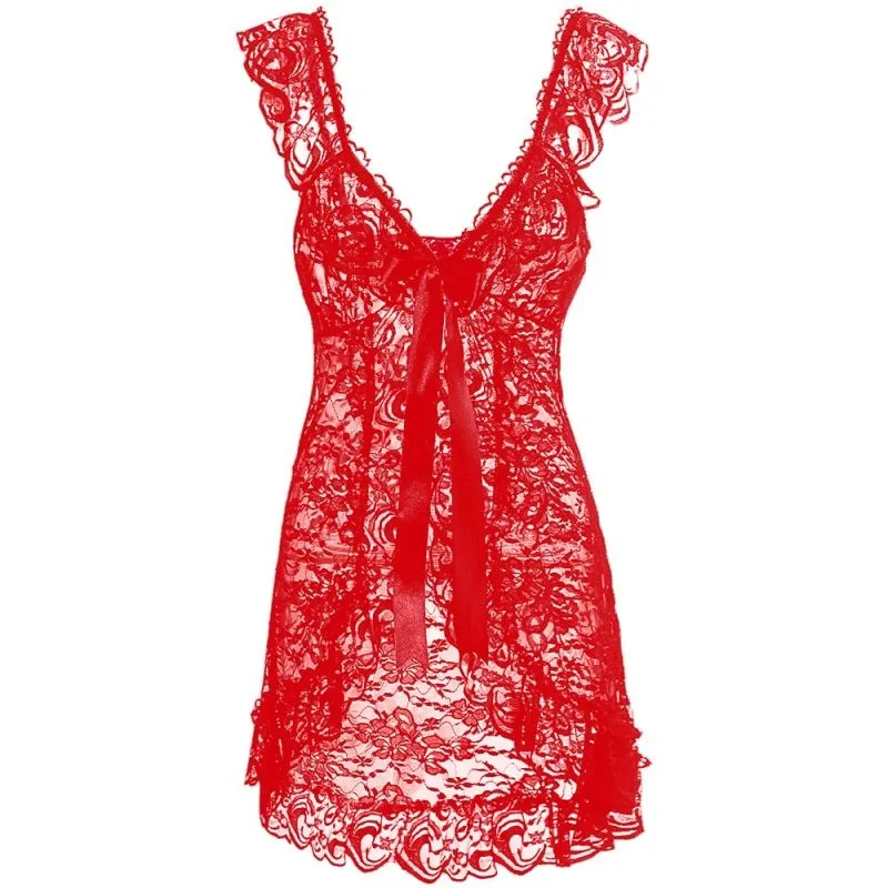 Sexy  Lace  Pajamas