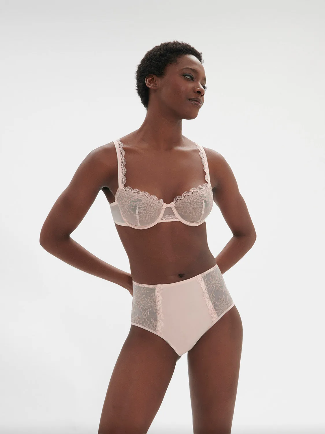 Singuliere Retro Brief - Petal Powder
