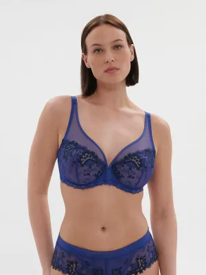 Wish Full Coverage Plunge - Electric Blue