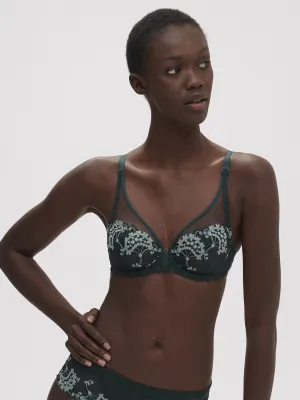 Wish Full Coverage Plunge - Kolsa Green